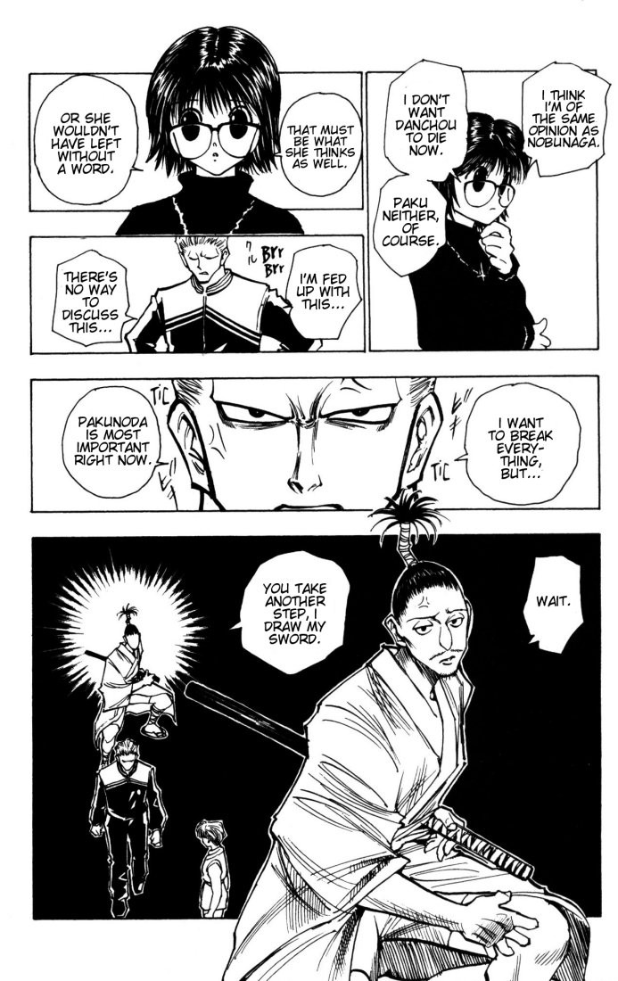 Hunter x Hunter Manga Chapter 115 page 12 - September 4th: Part 14