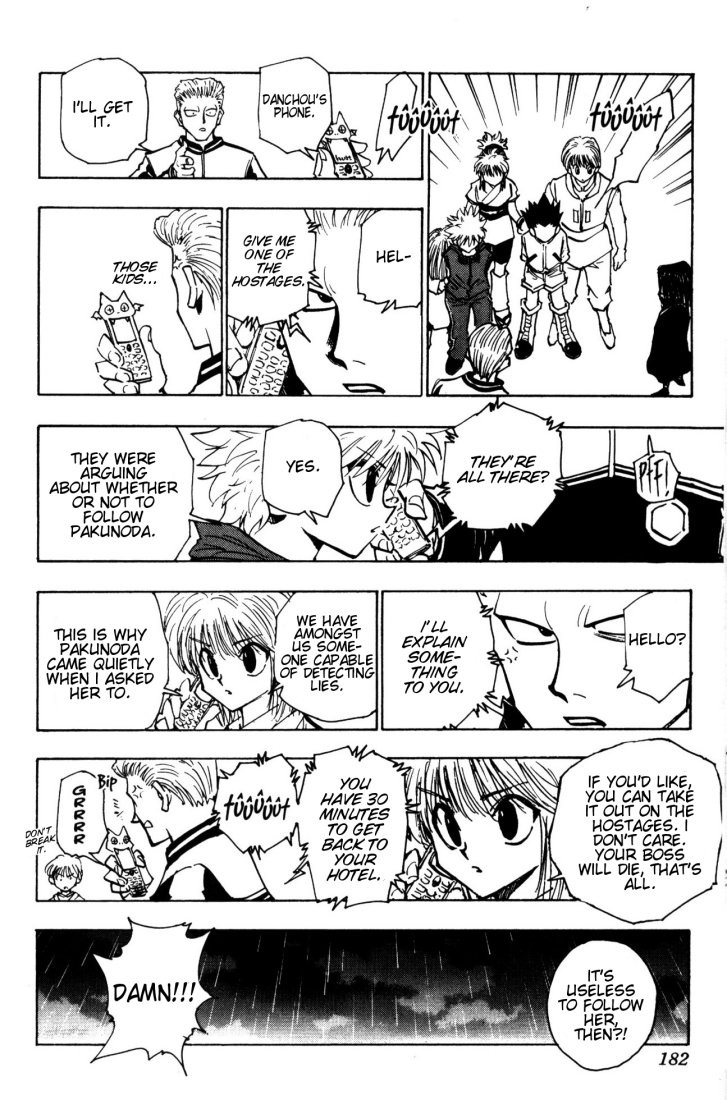 Hunter x Hunter Manga Chapter 115 page 14 - September 4th: Part 14