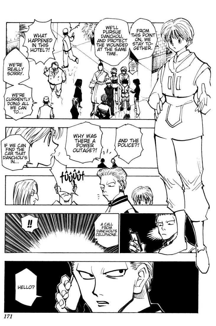 Hunter x Hunter Manga Chapter 115 page 3 - September 4th: Part 14