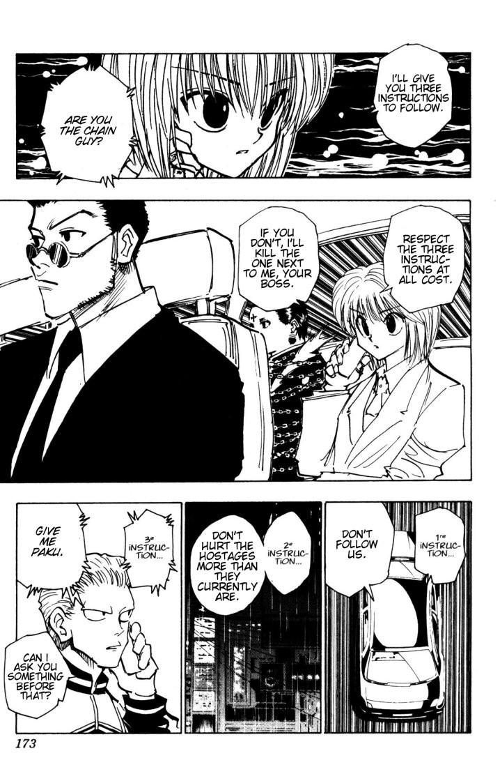 Hunter x Hunter Manga Chapter 115 page 5 - September 4th: Part 14