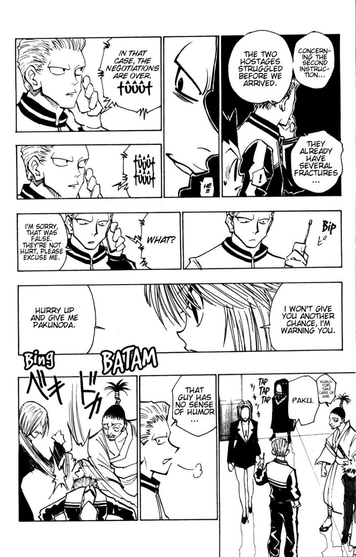 Hunter x Hunter Manga Chapter 115 page 6 - September 4th: Part 14