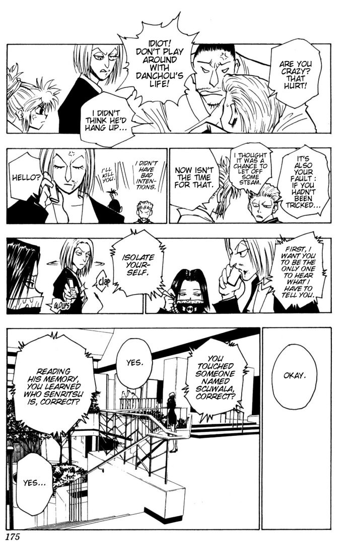 Hunter x Hunter Manga Chapter 115 page 7 - September 4th: Part 14