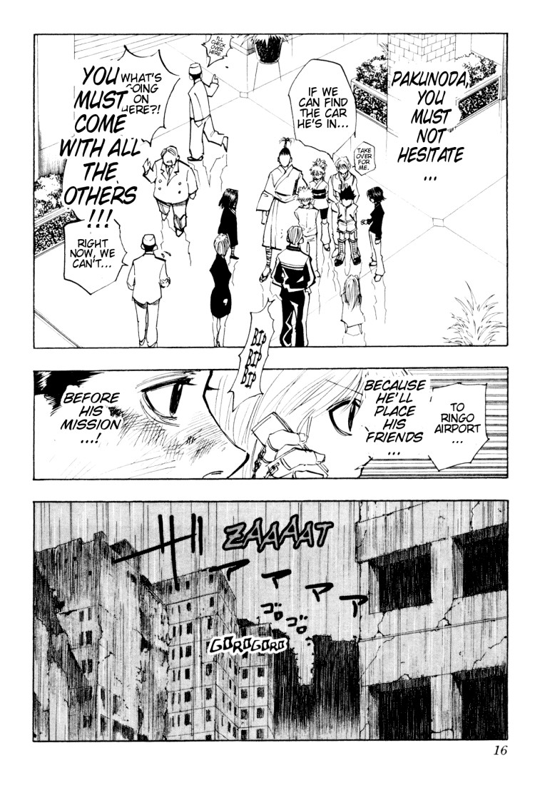 Hunter x Hunter Manga Chapter 116 page 10 - September 4th: Part 15