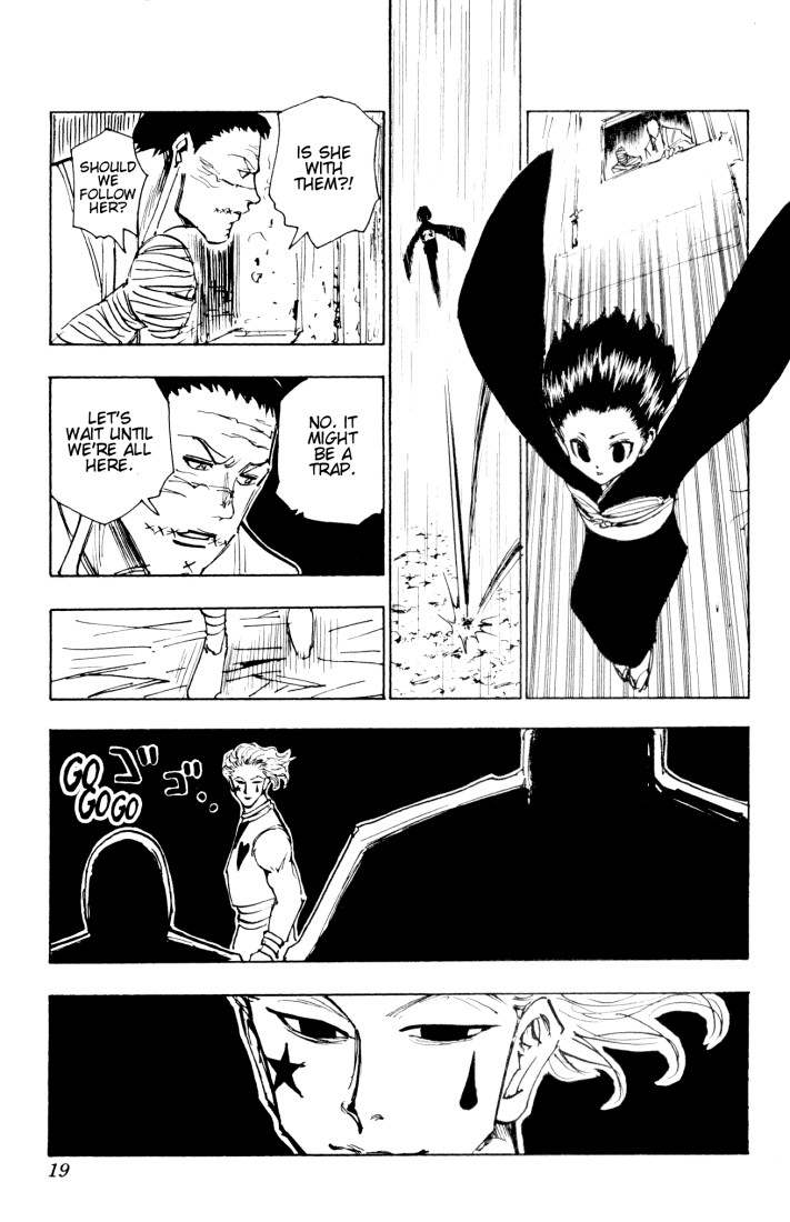 Hunter x Hunter Manga Chapter 116 page 13 - September 4th: Part 15