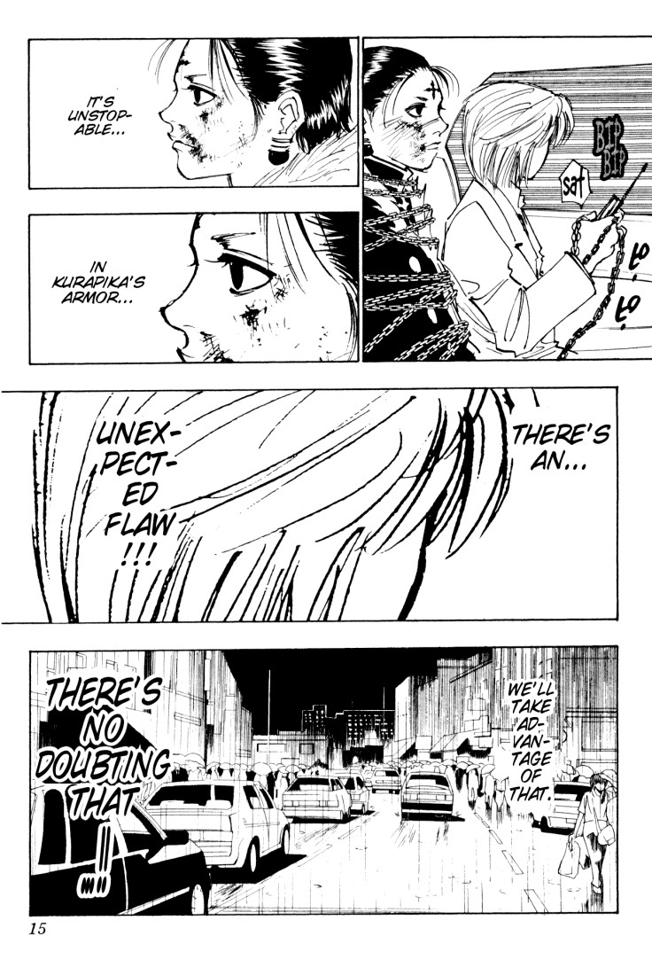 Hunter x Hunter Manga Chapter 116 page 9 - September 4th: Part 15