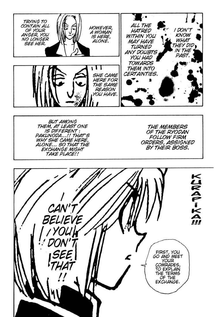 Hunter x Hunter Manga Chapter 117 page 12 - September 4th: Part 16