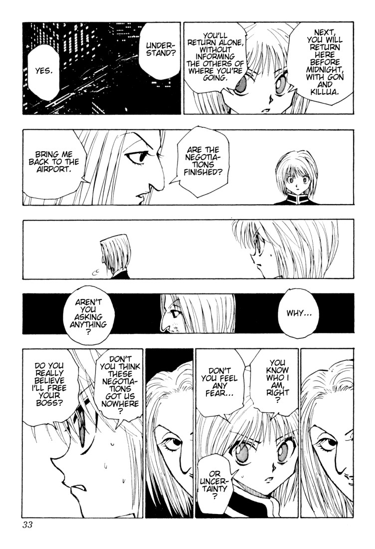 Hunter x Hunter Manga Chapter 117 page 13 - September 4th: Part 16