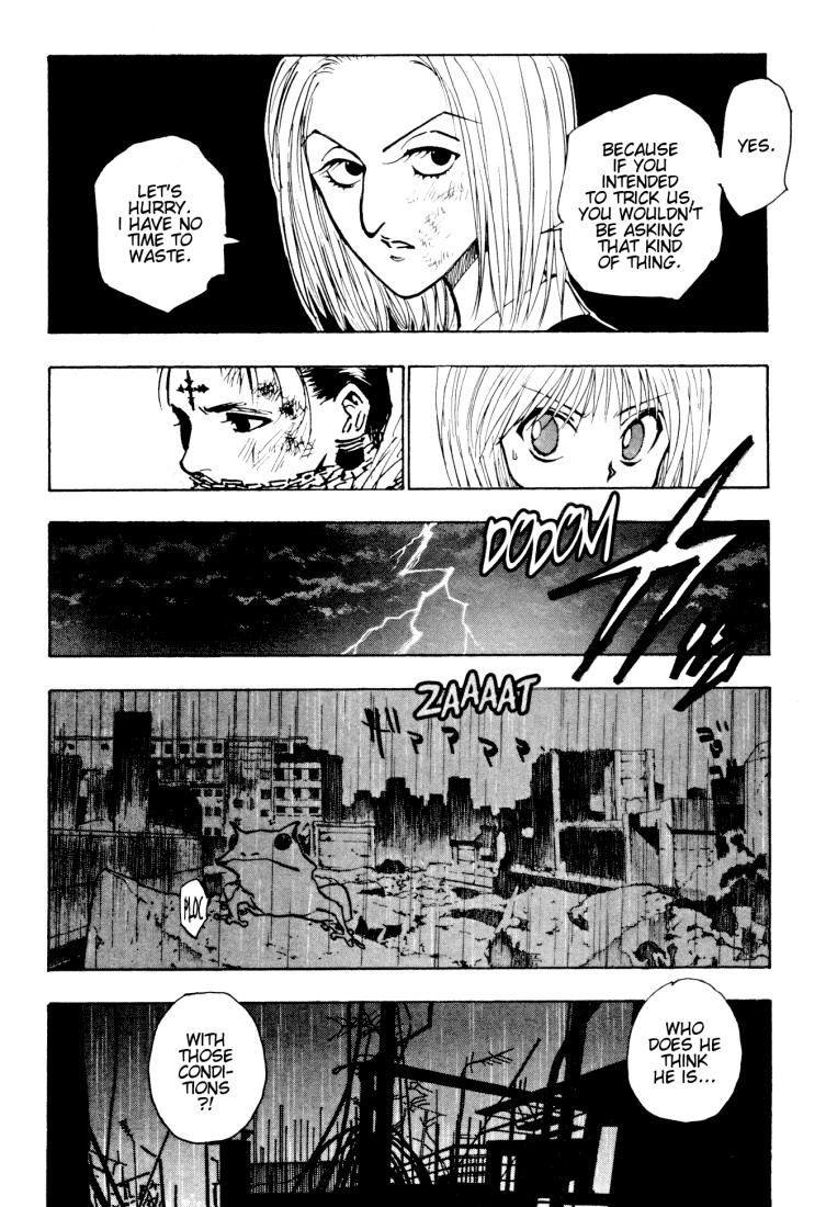 Hunter x Hunter Manga Chapter 117 page 14 - September 4th: Part 16