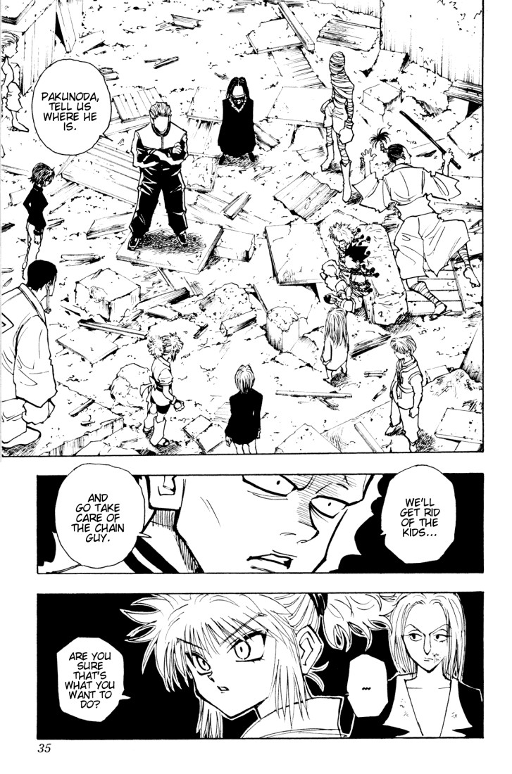 Hunter x Hunter Manga Chapter 117 page 15 - September 4th: Part 16