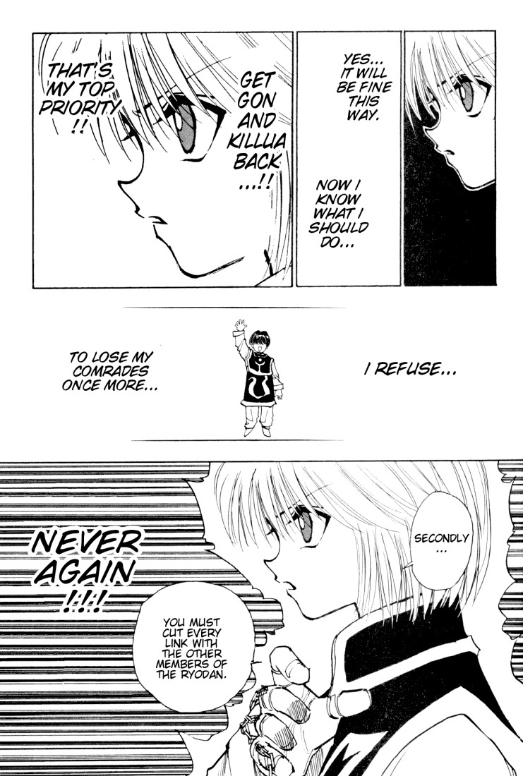 Hunter x Hunter Manga Chapter 117 page 7 - September 4th: Part 16