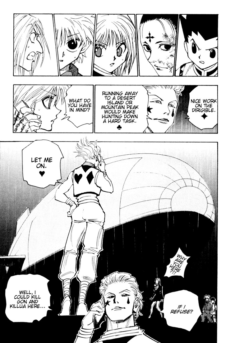 Hunter x Hunter Manga Chapter 118 page 11 - September 4th: Part 17