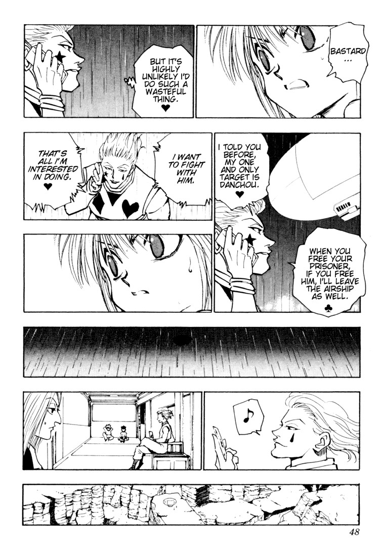 Hunter x Hunter Manga Chapter 118 page 12 - September 4th: Part 17