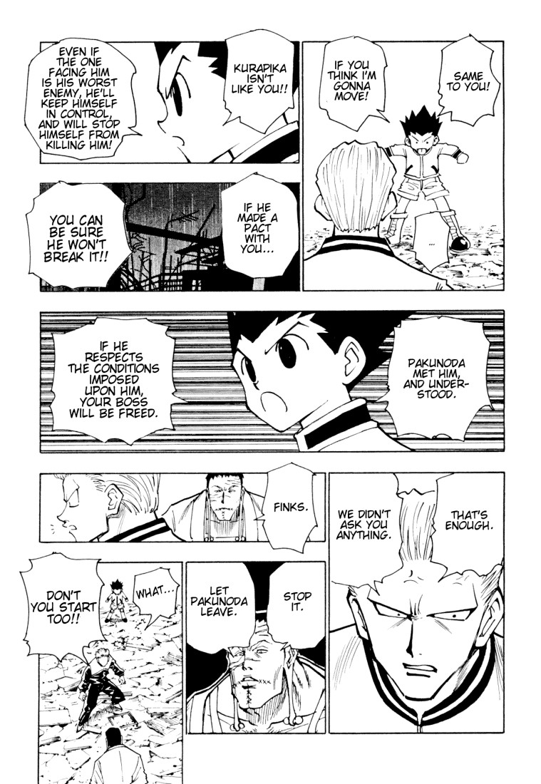 Hunter x Hunter Manga Chapter 118 page 5 - September 4th: Part 17
