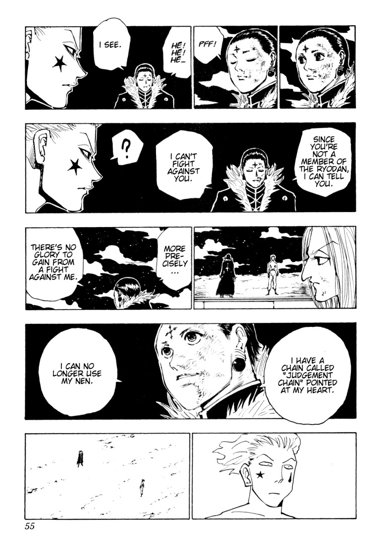 Hunter x Hunter Manga Chapter 119 page 3 - September 4th: Part 18