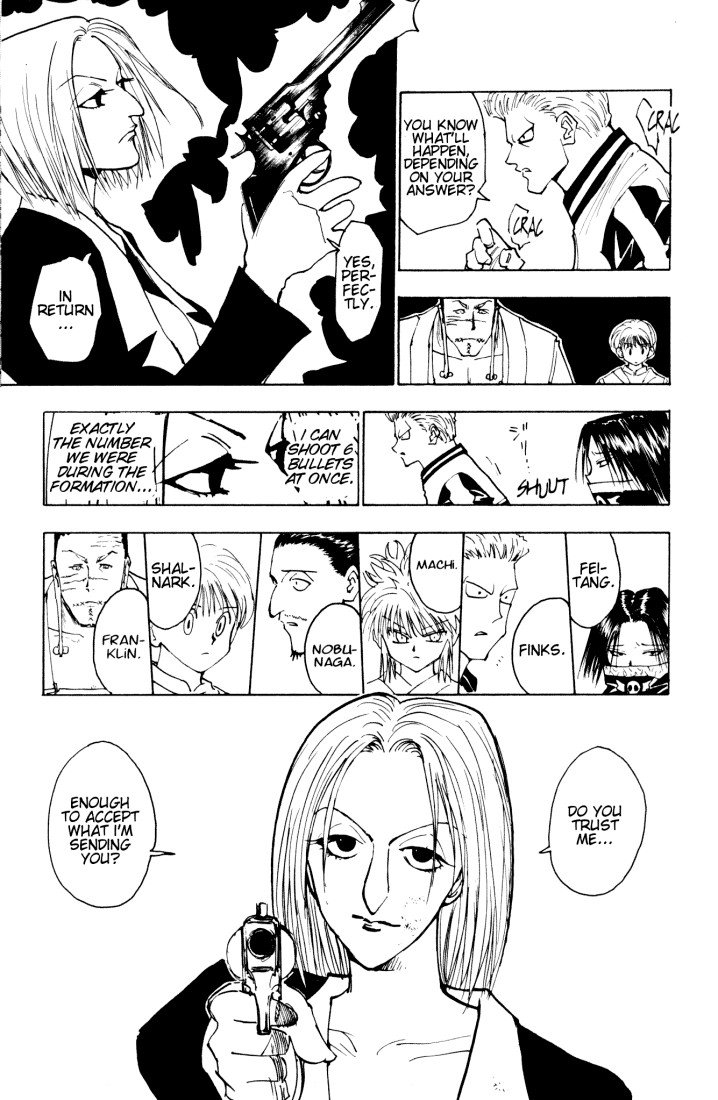 Hunter x Hunter Manga Chapter 119 page 9 - September 4th: Part 18