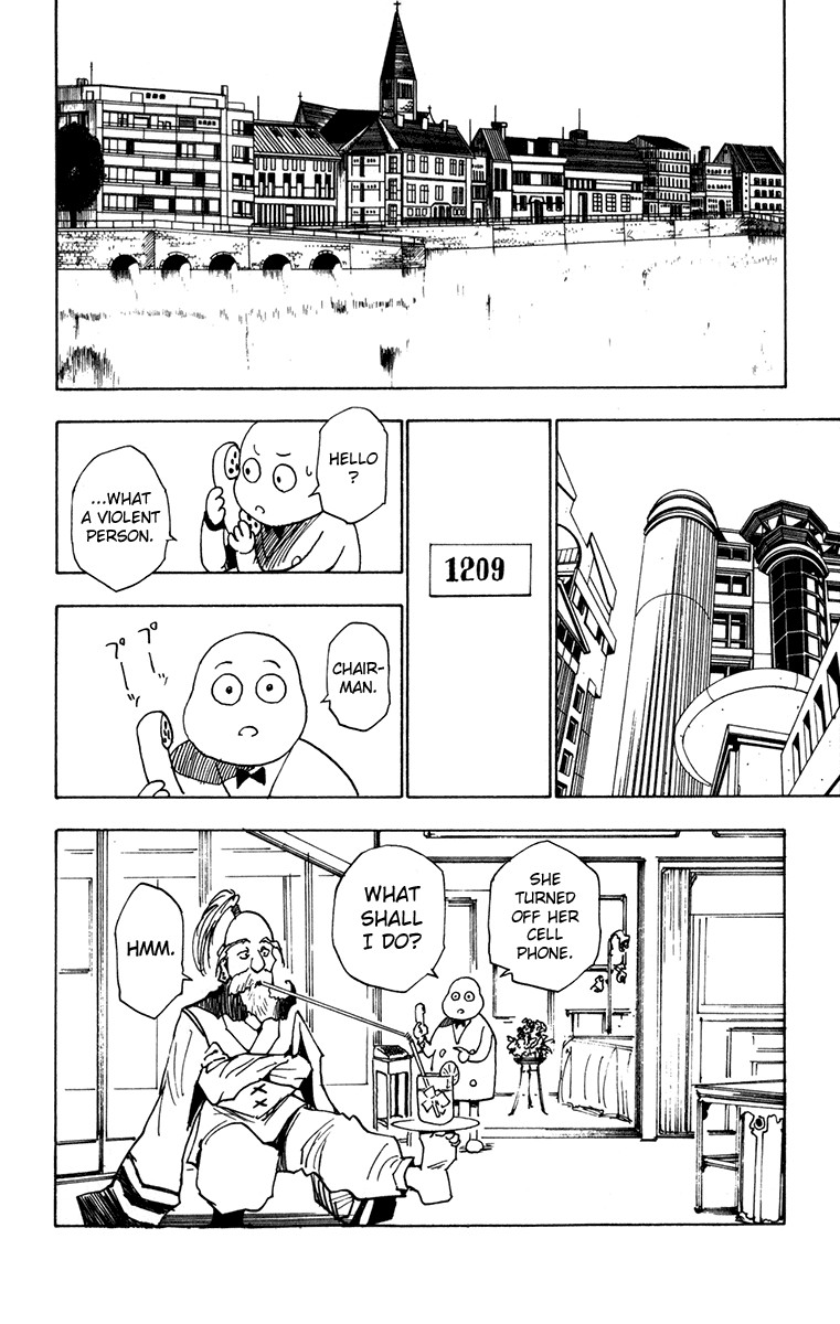 Hunter x Hunter Manga Chapter 12 page 4 - The Chairman Arrives