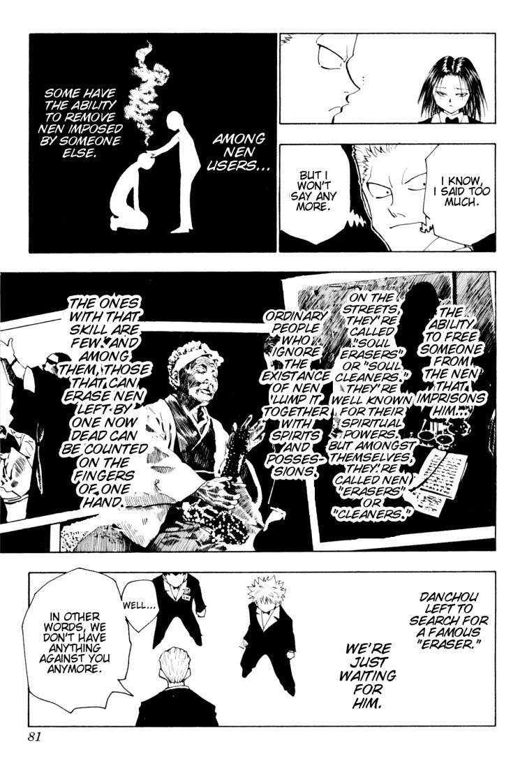 Hunter x Hunter Manga Chapter 120 page 13 - September 6th: Part 1