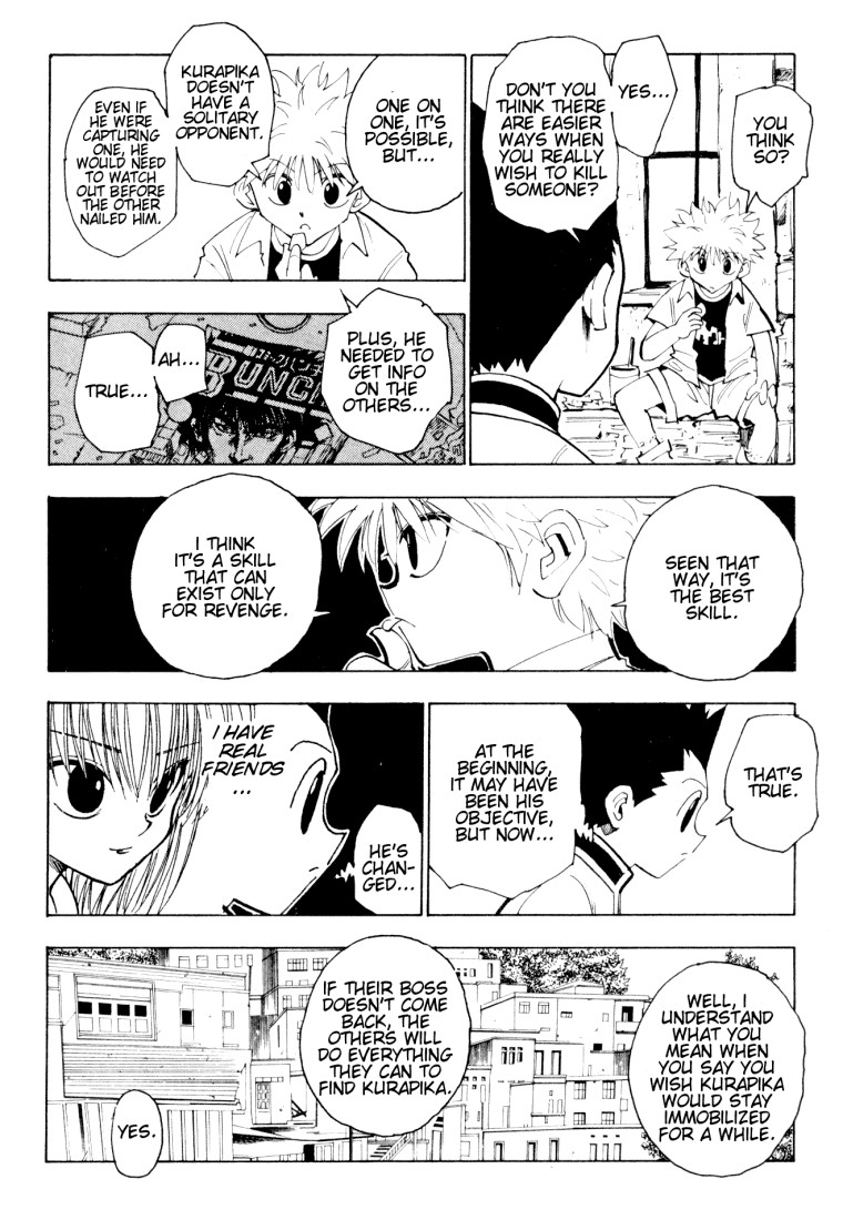Hunter x Hunter Manga Chapter 120 page 4 - September 6th: Part 1