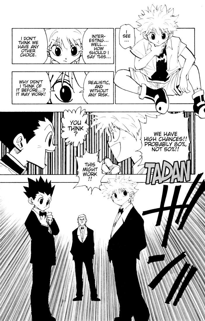 Hunter x Hunter Manga Chapter 120 page 7 - September 6th: Part 1