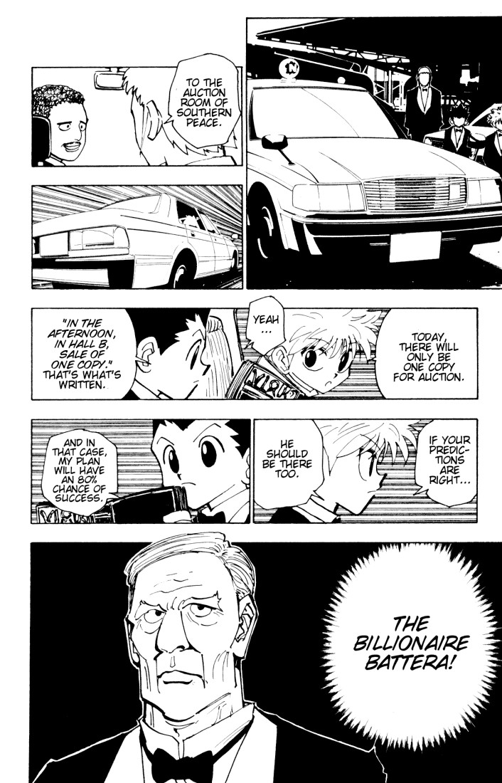 Hunter x Hunter Manga Chapter 120 page 8 - September 6th: Part 1
