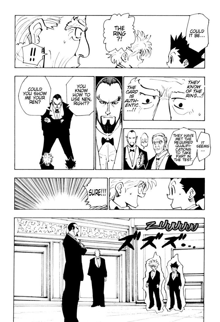 Hunter x Hunter Manga Chapter 121 page 14 - September 6th: Part 2