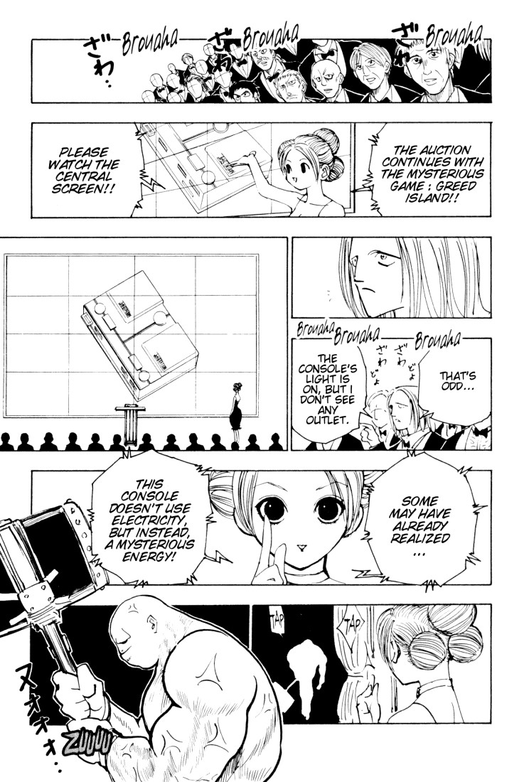Hunter x Hunter Manga Chapter 121 page 5 - September 6th: Part 2