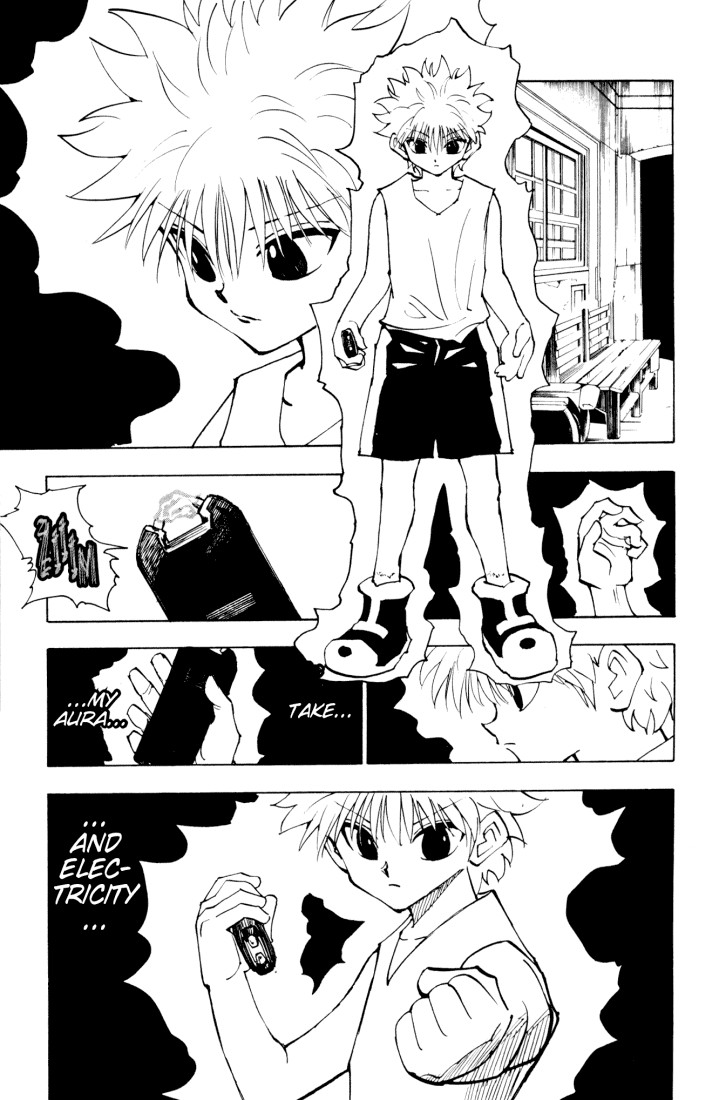 Hunter x Hunter Manga Chapter 122 page 11 - September 6th: Part 3