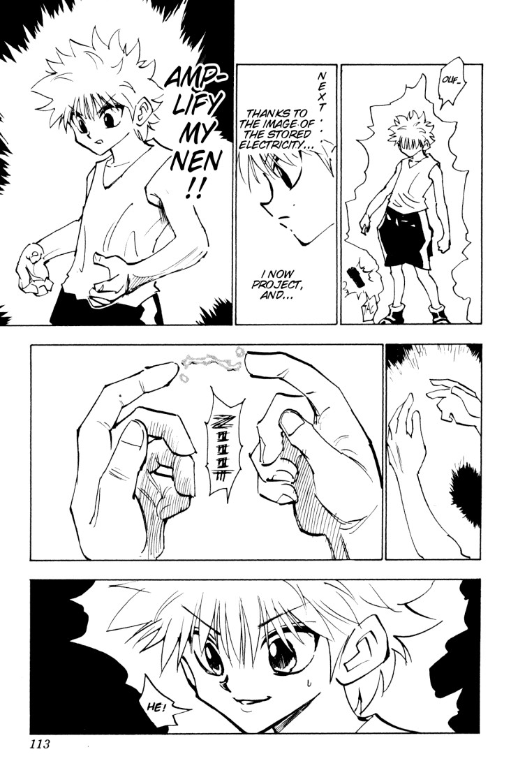 Hunter x Hunter Manga Chapter 122 page 13 - September 6th: Part 3