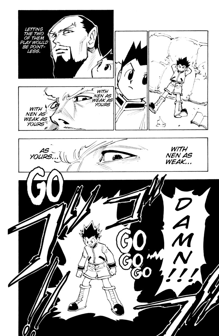 Hunter x Hunter Manga Chapter 122 page 14 - September 6th: Part 3