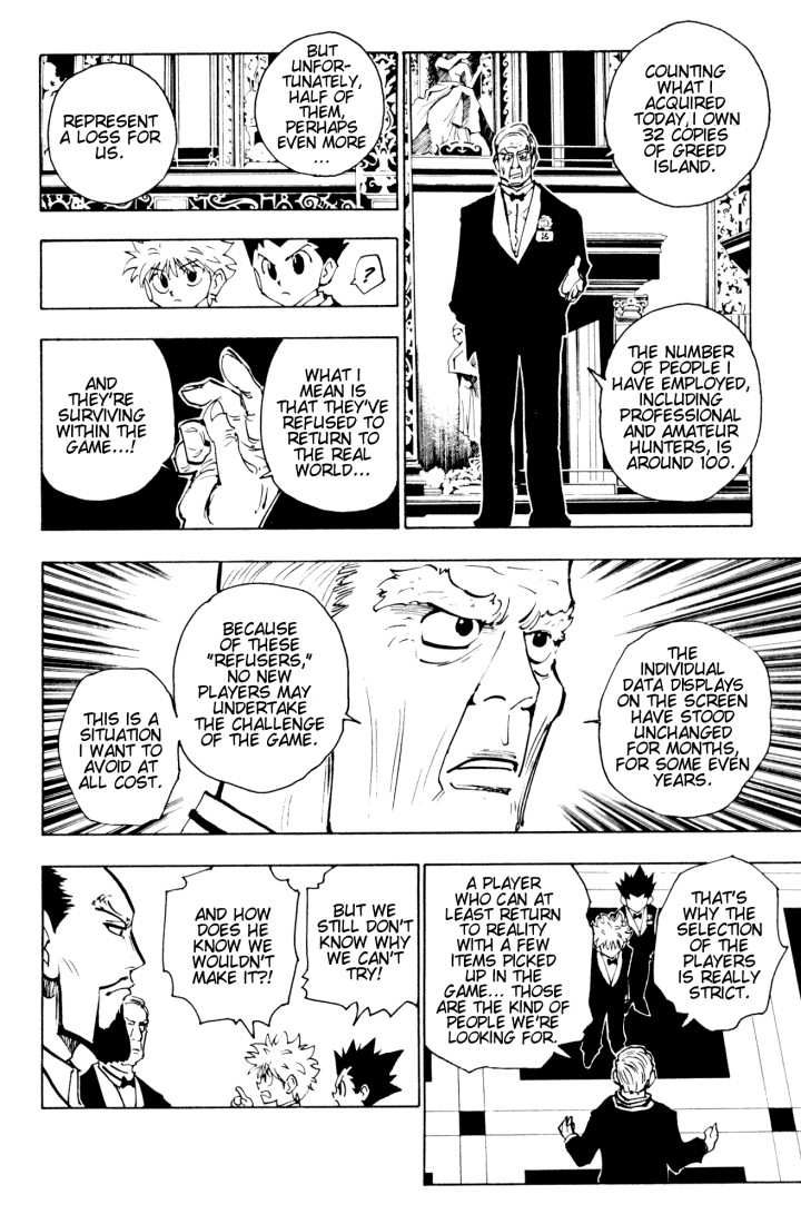 Hunter x Hunter Manga Chapter 122 page 2 - September 6th: Part 3