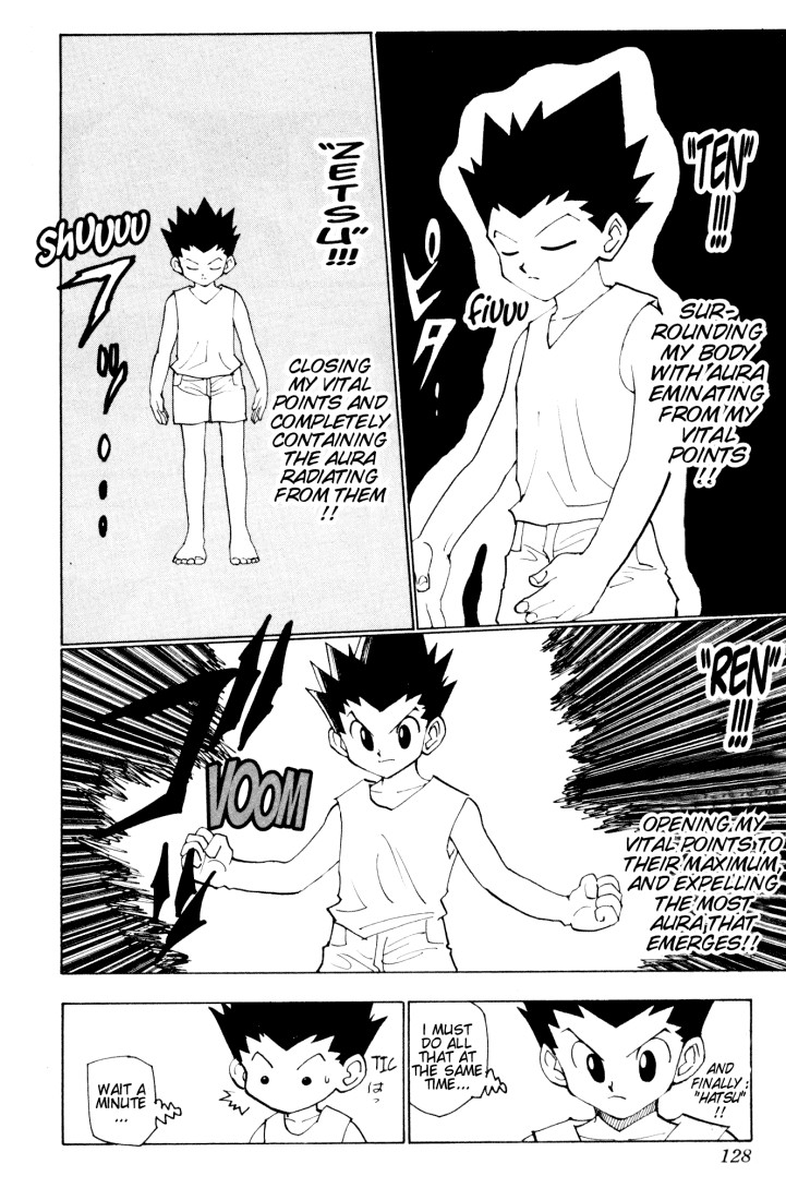 Hunter x Hunter Manga Chapter 123 page 12 - September 6th: Part 4