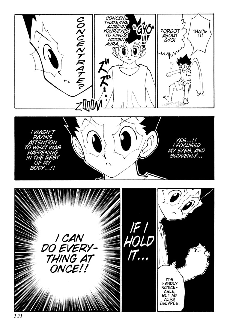 Hunter x Hunter Manga Chapter 123 page 15 - September 6th: Part 4