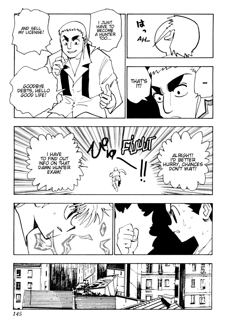 Hunter x Hunter Manga Chapter 124 page 13 - September 7th: Part 1 to September 10th: Part 1