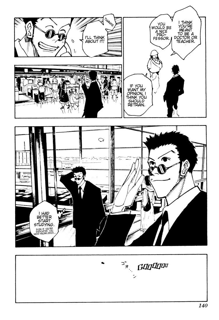 Hunter x Hunter Manga Chapter 124 page 8 - September 7th: Part 1 to September 10th: Part 1