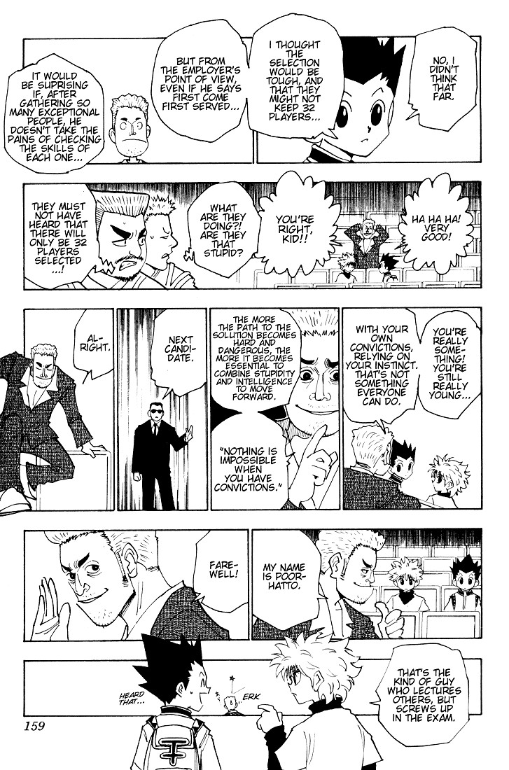 Hunter x Hunter Manga Chapter 125 page 11 - September 10th: Part 2