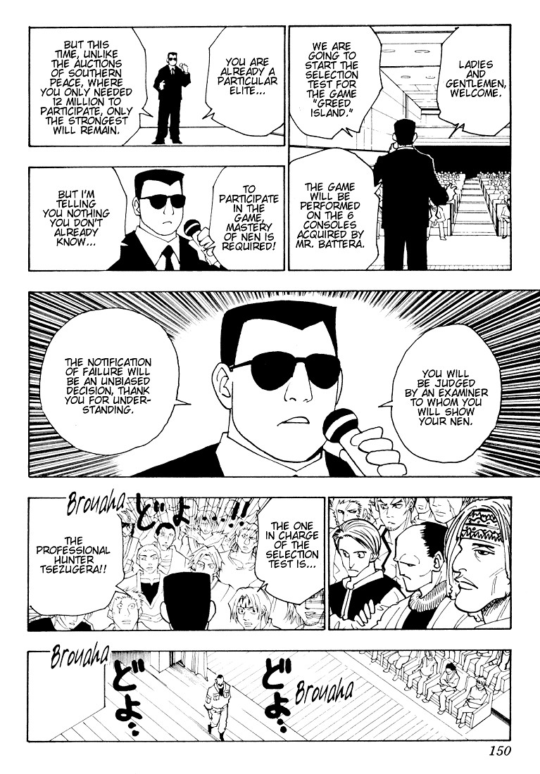 Hunter x Hunter Manga Chapter 125 page 2 - September 10th: Part 2