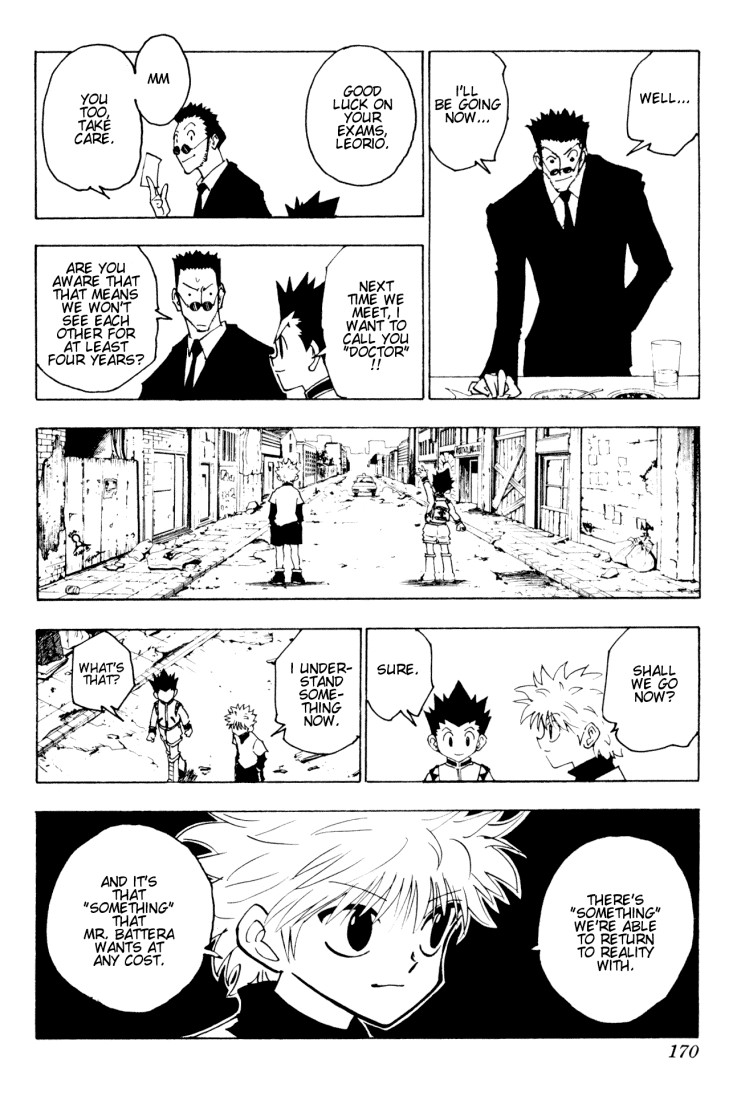 Hunter x Hunter Manga Chapter 126 page 6 - September 10th: Part 3