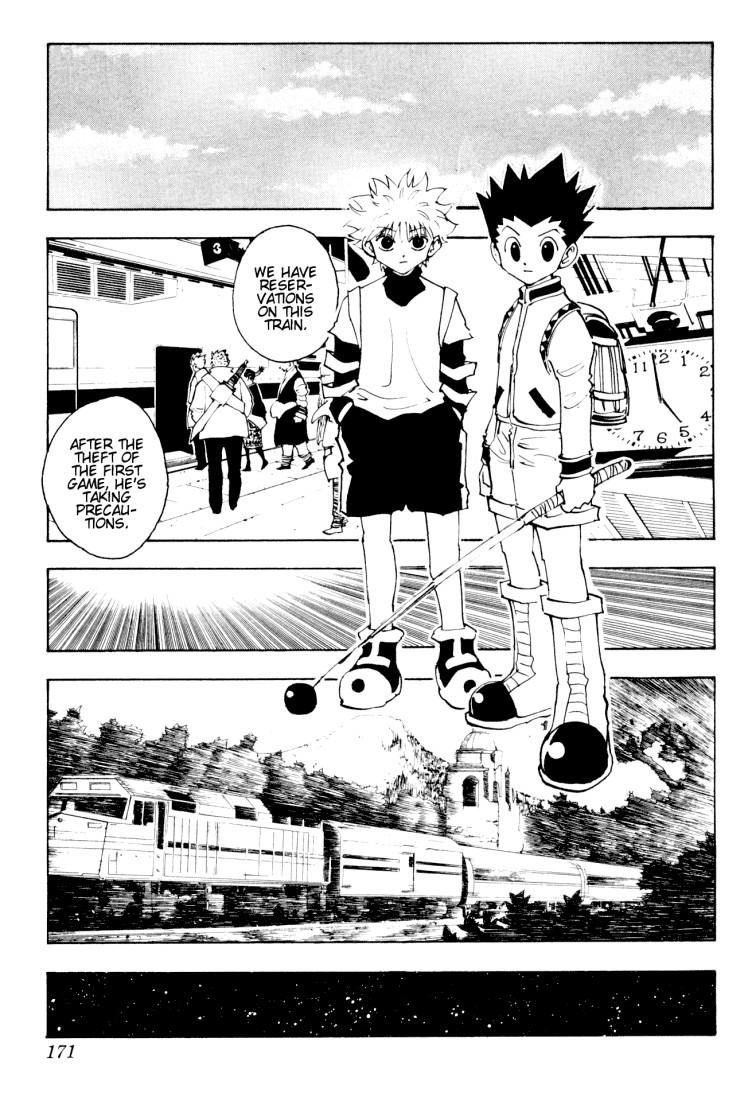 Hunter x Hunter Manga Chapter 126 page 7 - September 10th: Part 3