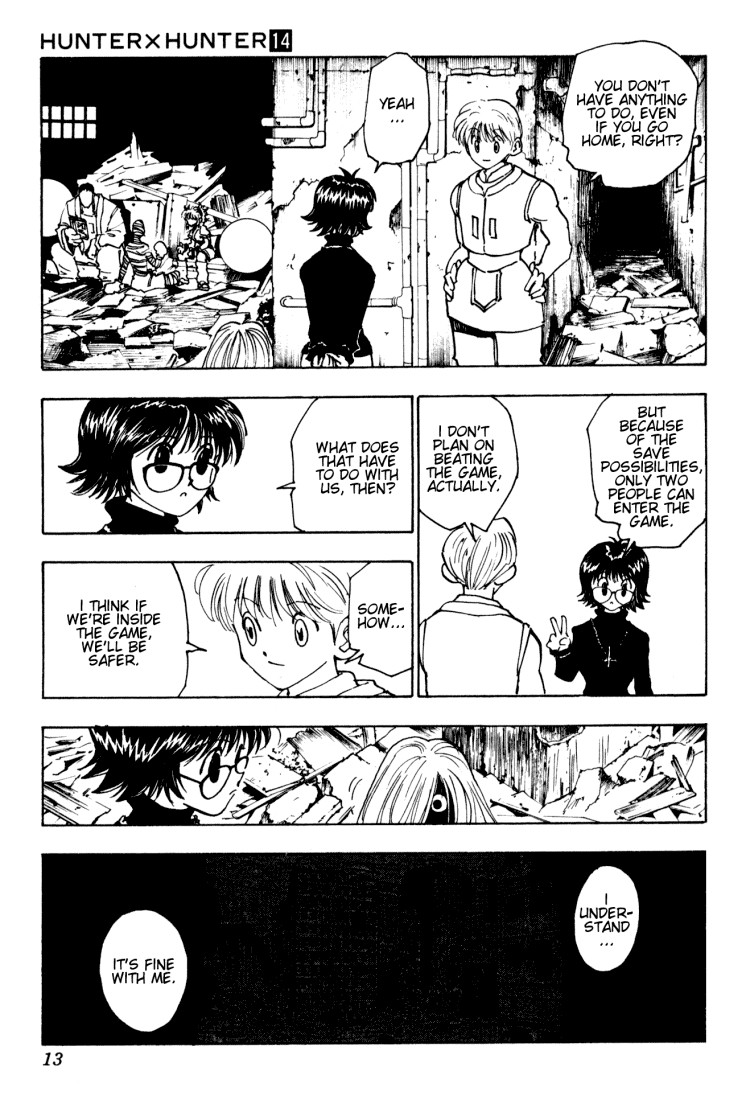 Hunter x Hunter Manga Chapter 128 page 7 - September 10th: Part 5