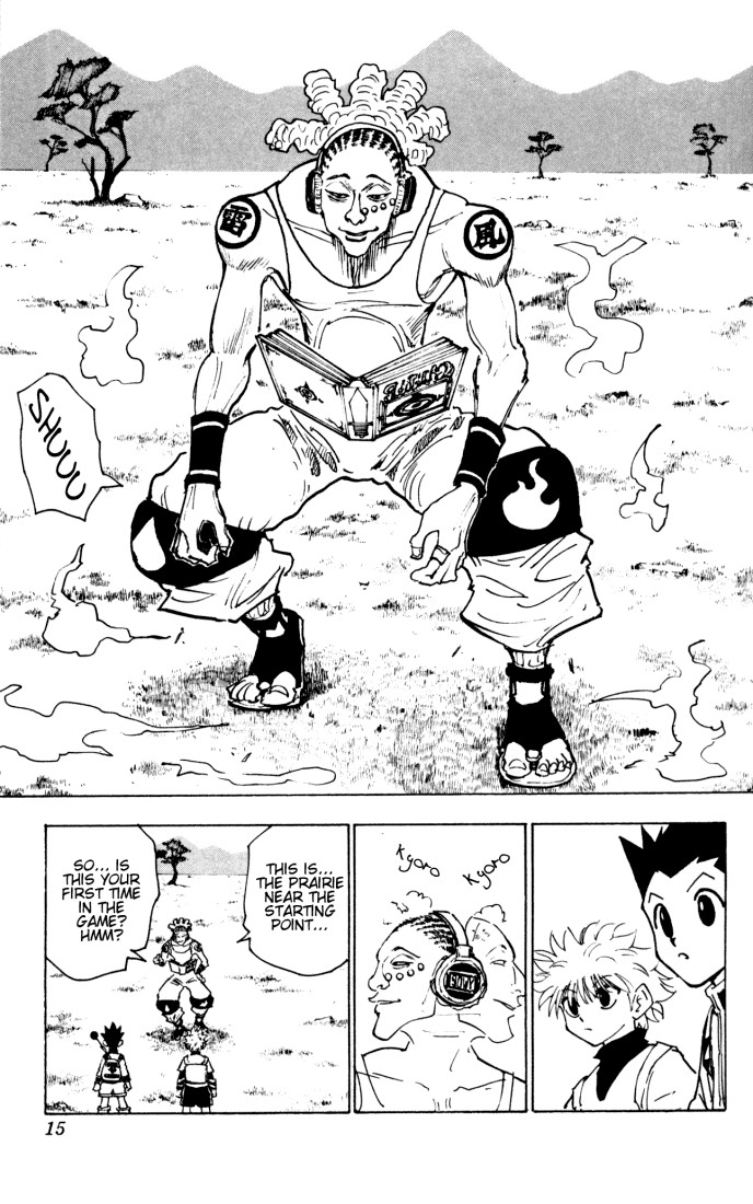 Hunter x Hunter Manga Chapter 128 page 9 - September 10th: Part 5