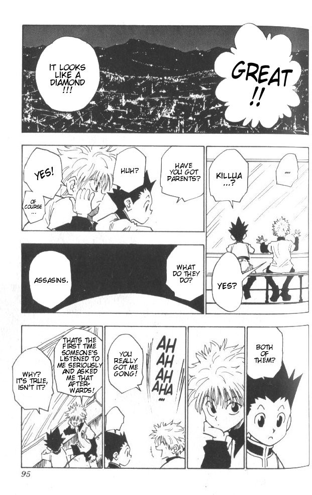 Hunter x Hunter Manga Chapter 13 page 10 - A Game at Midnight: Part 1