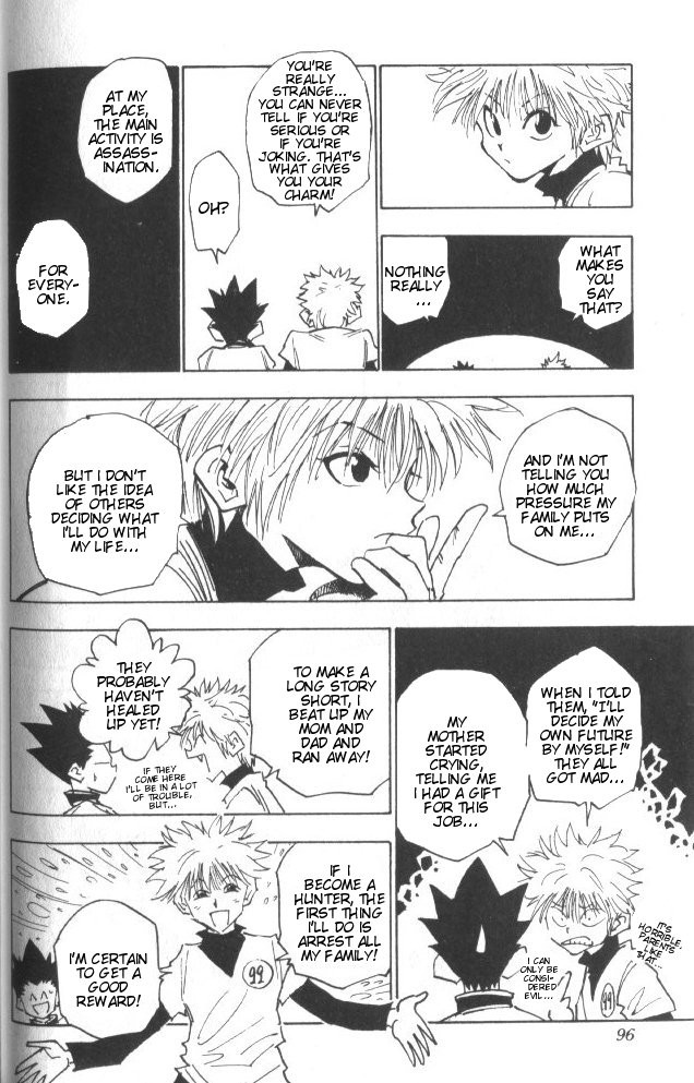 Hunter x Hunter Manga Chapter 13 page 11 - A Game at Midnight: Part 1