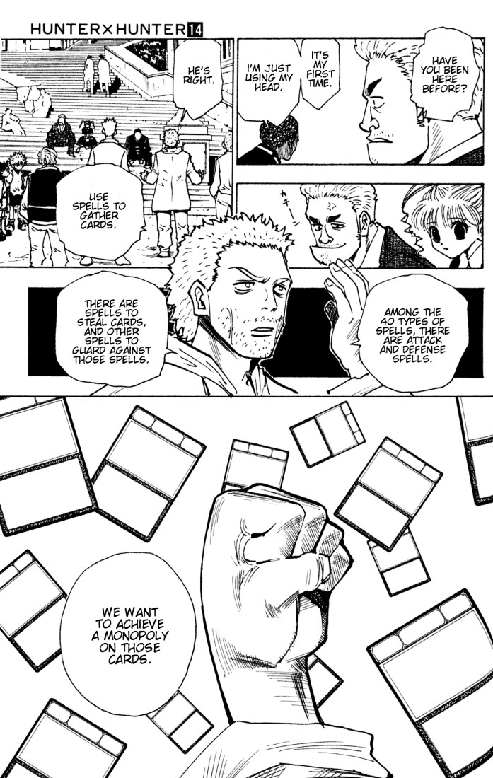 Hunter x Hunter Manga Chapter 130 page 13 - The Reason for the Recruitment