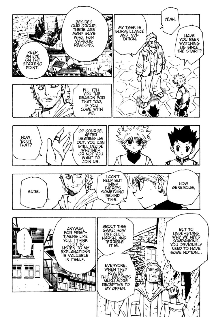 Hunter x Hunter Manga Chapter 130 page 2 - The Reason for the Recruitment