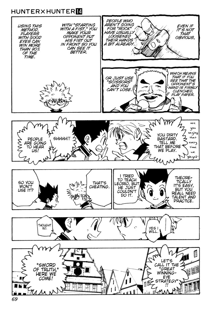 Hunter x Hunter Manga Chapter 131 page 15 - The Answer