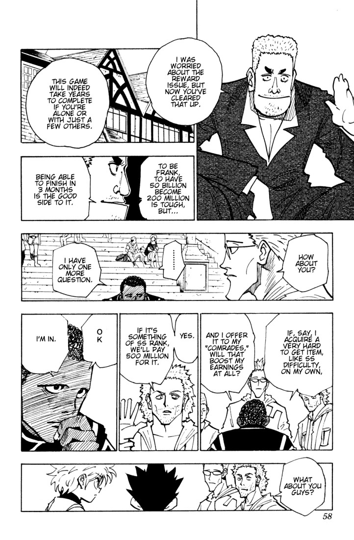 Hunter x Hunter Manga Chapter 131 page 4 - The Answer