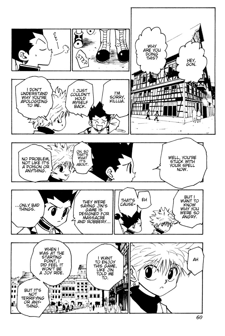 Hunter x Hunter Manga Chapter 131 page 6 - The Answer