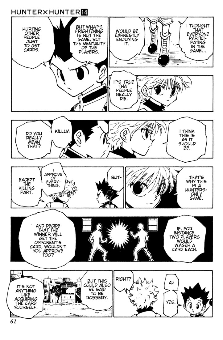 Hunter x Hunter Manga Chapter 131 page 7 - The Answer