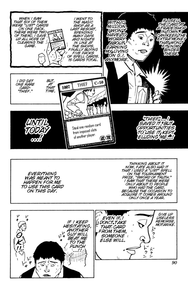 Hunter x Hunter Manga Chapter 133 page 4 - How to Defend Yourself Without Spells