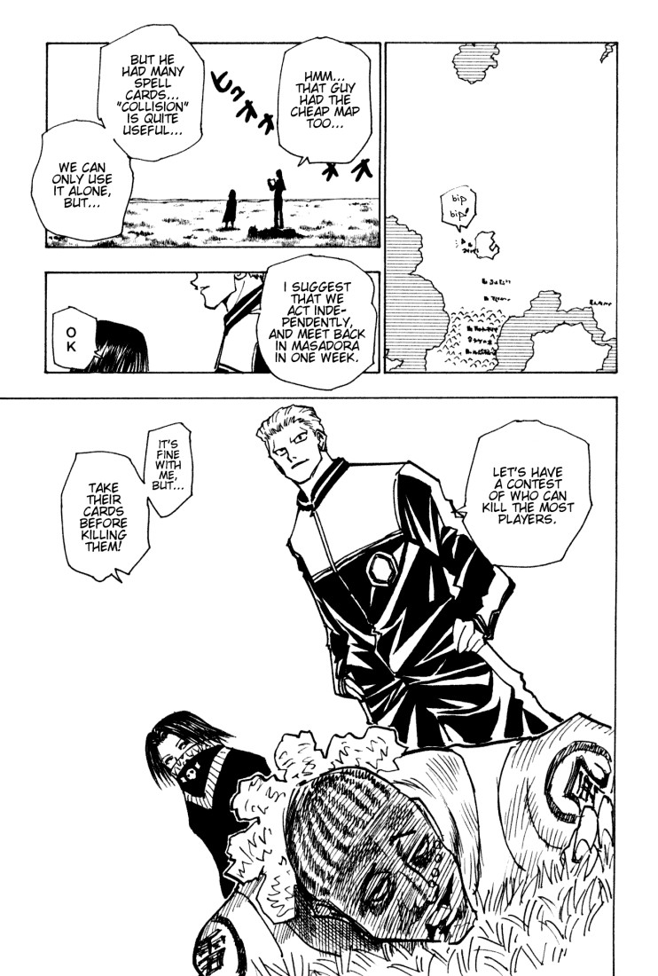 Hunter x Hunter Manga Chapter 134 page 15 - The Island's Secret